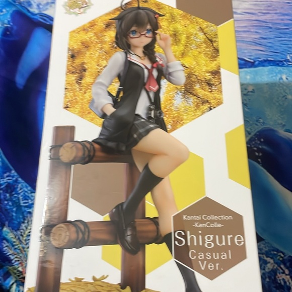 SHIGURE Casual Version Kantai Collection KanColle 1/8 Scale Painted Figure NRFB - Picture 7 of 11